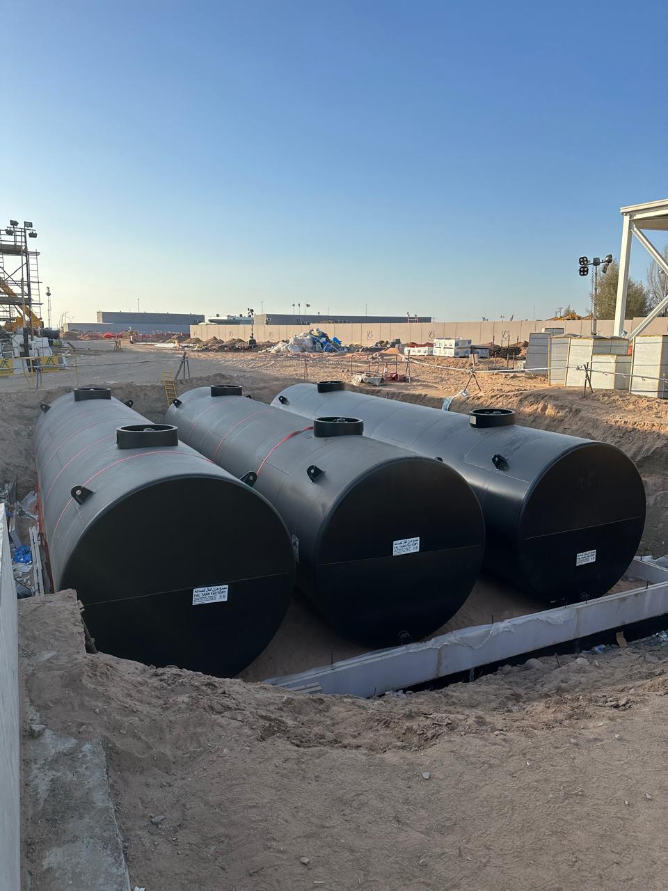 BULK FUEL TANK INSTALLATION