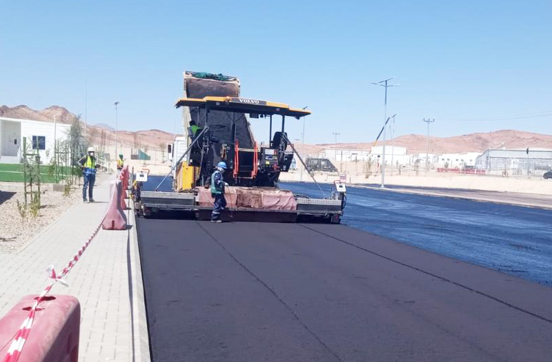 EXCAVATION AND REASPHALTING WORK