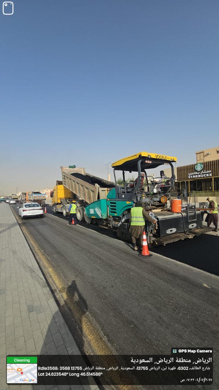 EXCAVATION AND REASPHALTING WORK